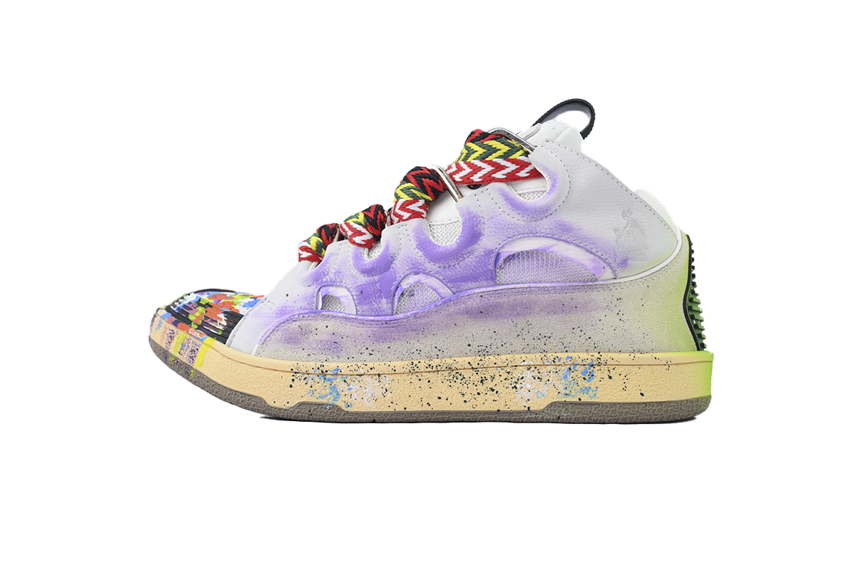 Bstsneaker- Lanvin Leather Curb Gallery Dept Skin Version FM-SKRK11-DRGD-E21 