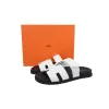 Bstsneaker- HERMES Chypre Sandal White Slippers H222100Z 02340