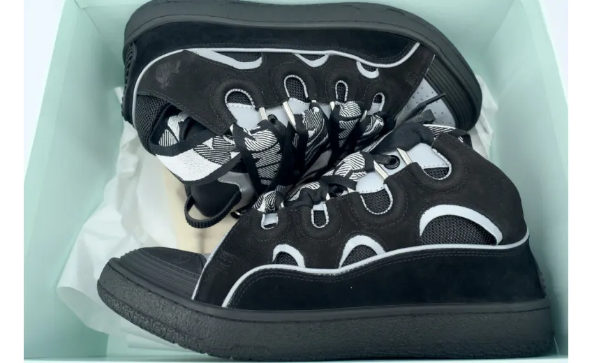 Bstsneaker- Lanvin Curb Sneaker Black FM-SKRK11-DRAL-H22