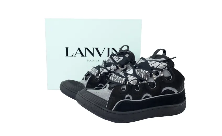 Bstsneaker- Lanvin Curb Sneaker Black FM-SKRK11-DRAL-H22