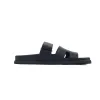 Bstsneaker- HERMES Chypre Sandal Black Slippers H222100Z 02340