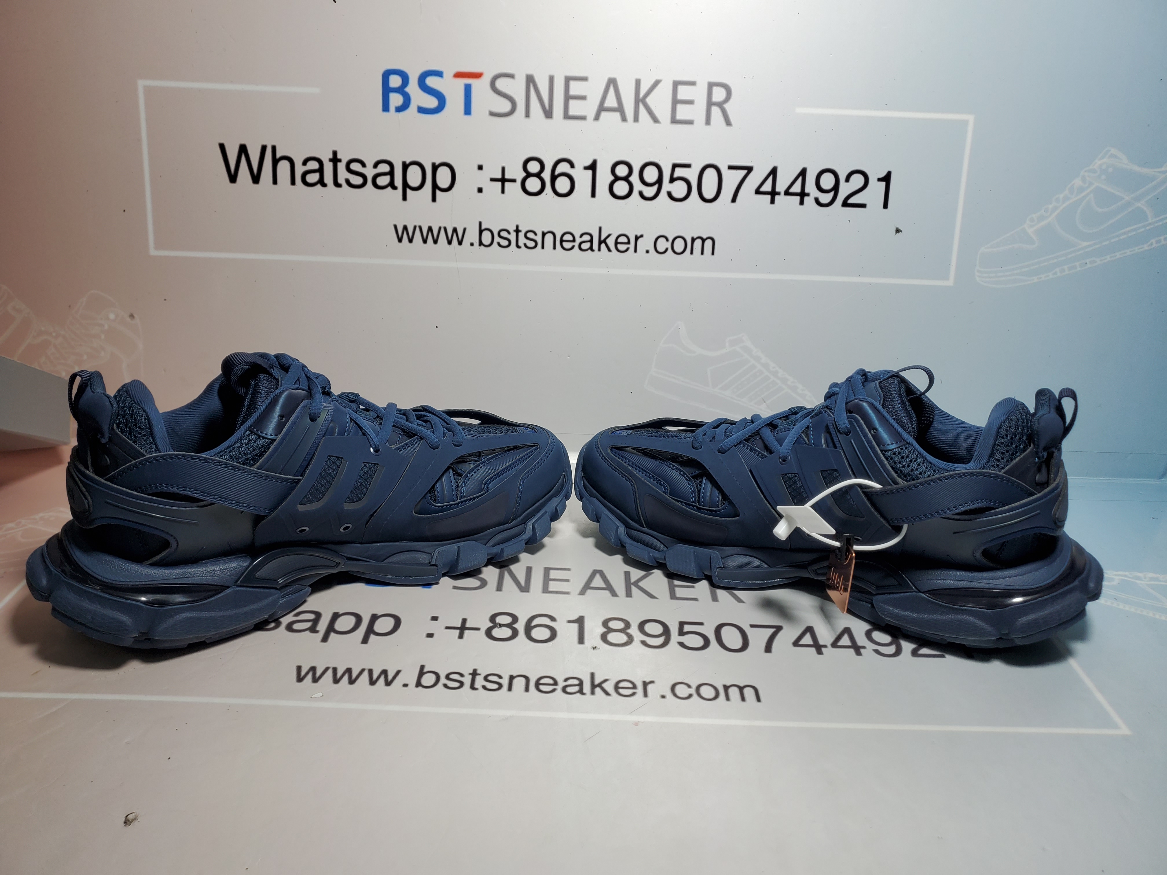 Bstsneaker- Balenciaga Tess S.Dark Navy 542436 W2LA1 4107 