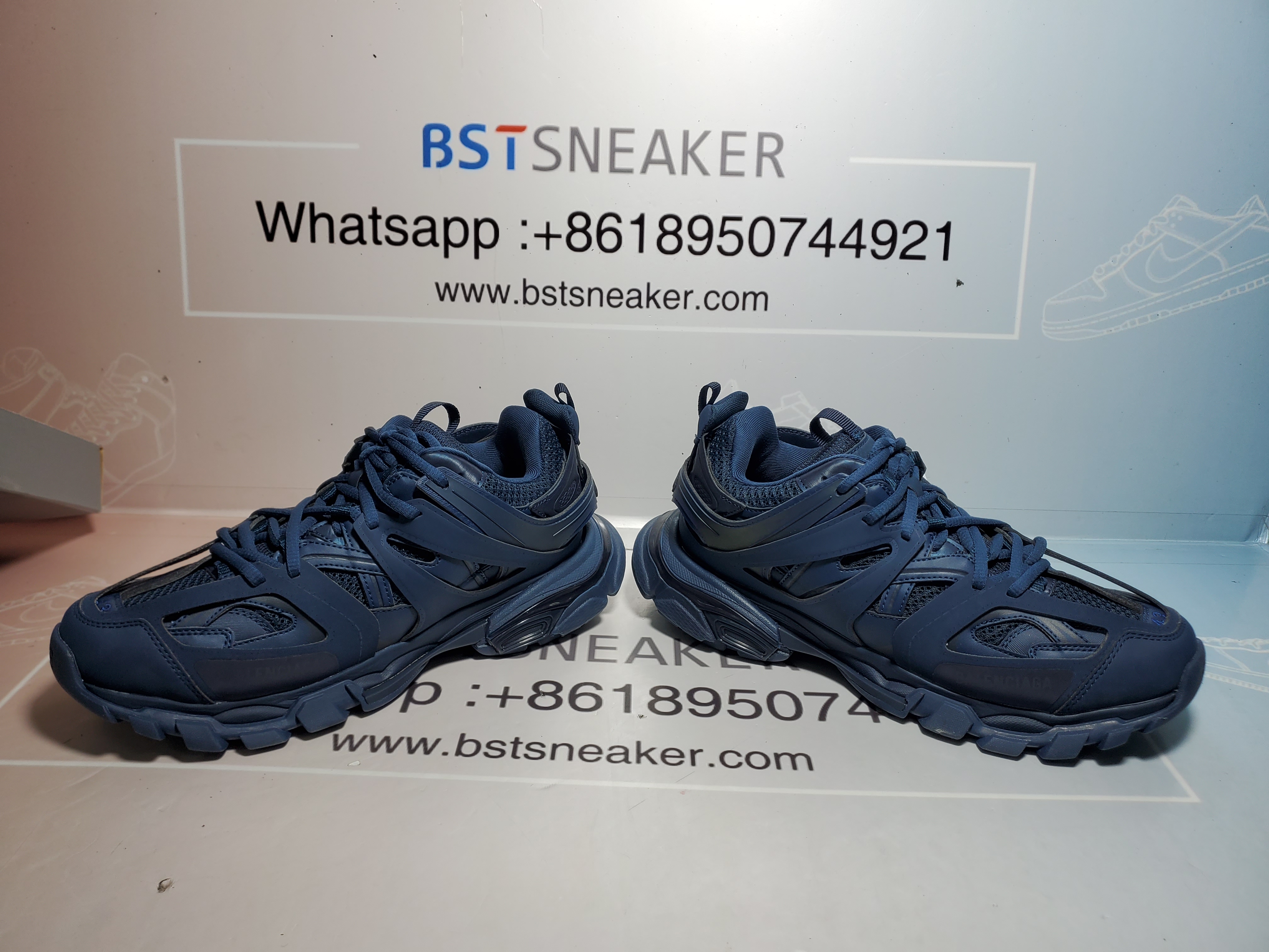 Bstsneaker- Balenciaga Tess S.Dark Navy 542436 W2LA1 4107 