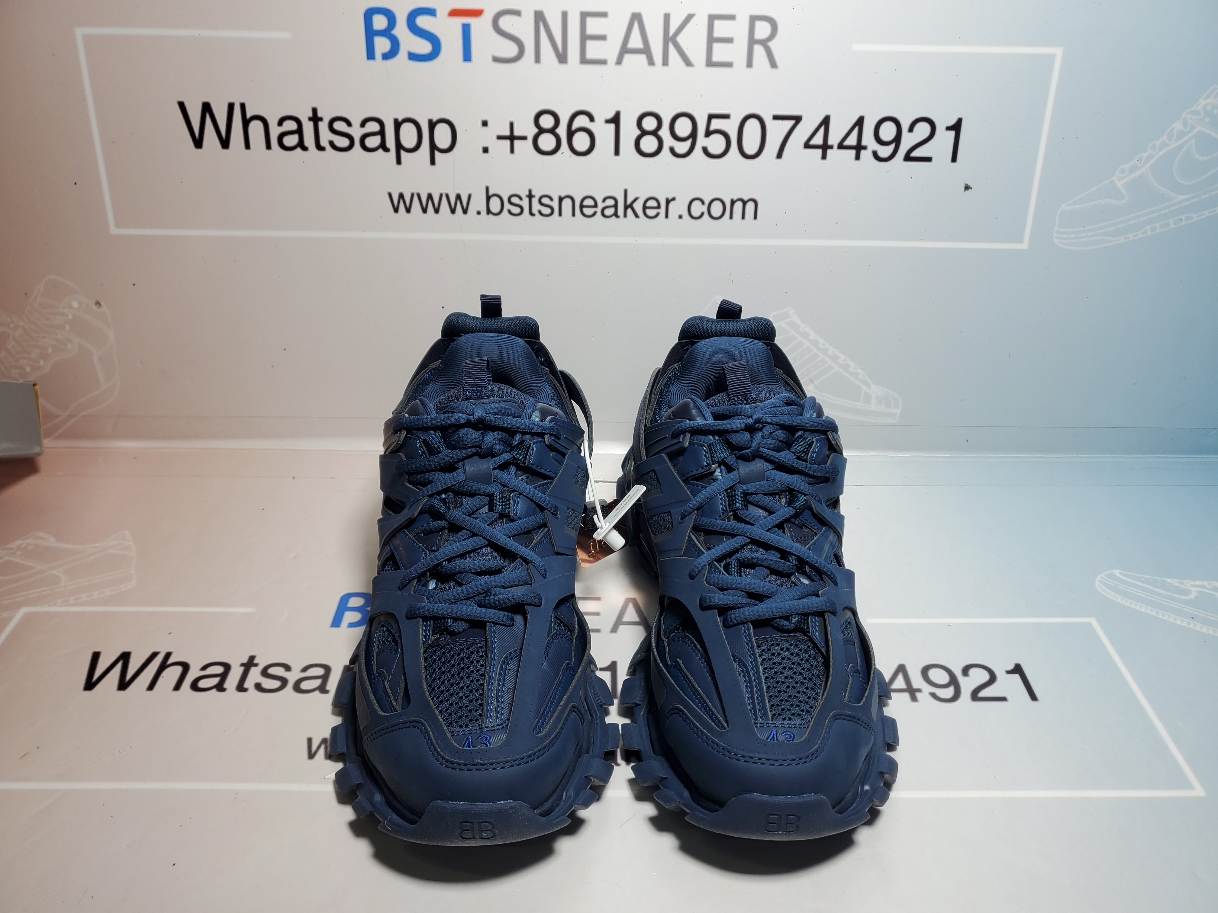 Bstsneaker- Balenciaga Tess S.Dark Navy 542436 W2LA1 4107 