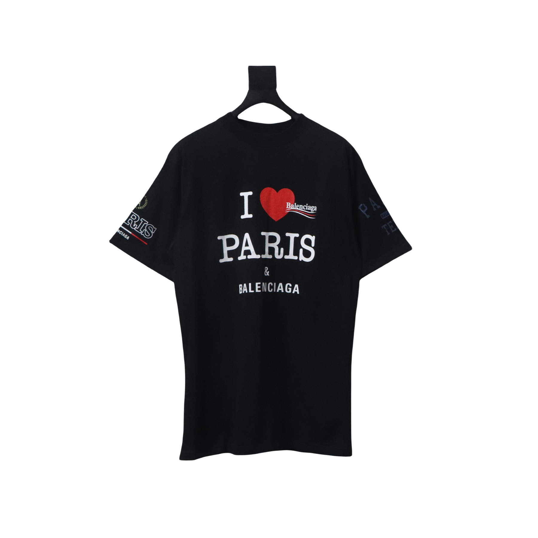 Bstsneaker- Balenciaga 25SS I Heart Paris T-Shirt 130