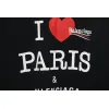 Bstsneaker- Balenciaga 25SS I Heart Paris T-Shirt 130