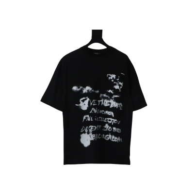 Bstsneaker- Balenciaga 24ss Cloud Letter Print T-shirt 120 01