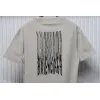 Bstsneaker- Balenciaga Fringed Waterfall Print T-shirt 110
