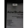 Bstsneaker- Acne Studios Sprayed Logo Black T-Shirt 130 