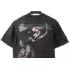 Bstsneaker- Off White Washed Printed T-Shirt 140