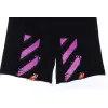 Bstsneaker- Off White Purple Twill Shorts 170