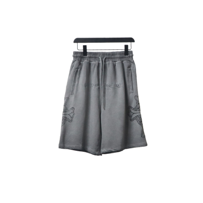 Bstsneaker-Chrome Hearts Cotton Printed Embroidered Shorts 120 01