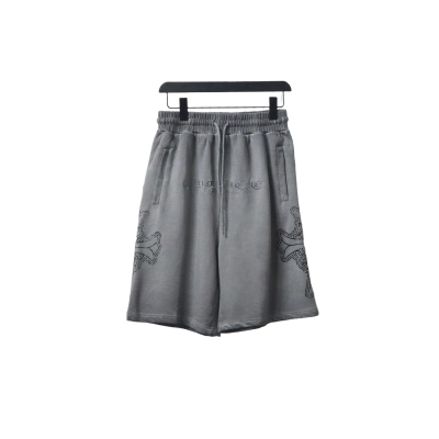 Bstsneaker-Chrome Hearts Cotton Printed Embroidered Shorts 120 01