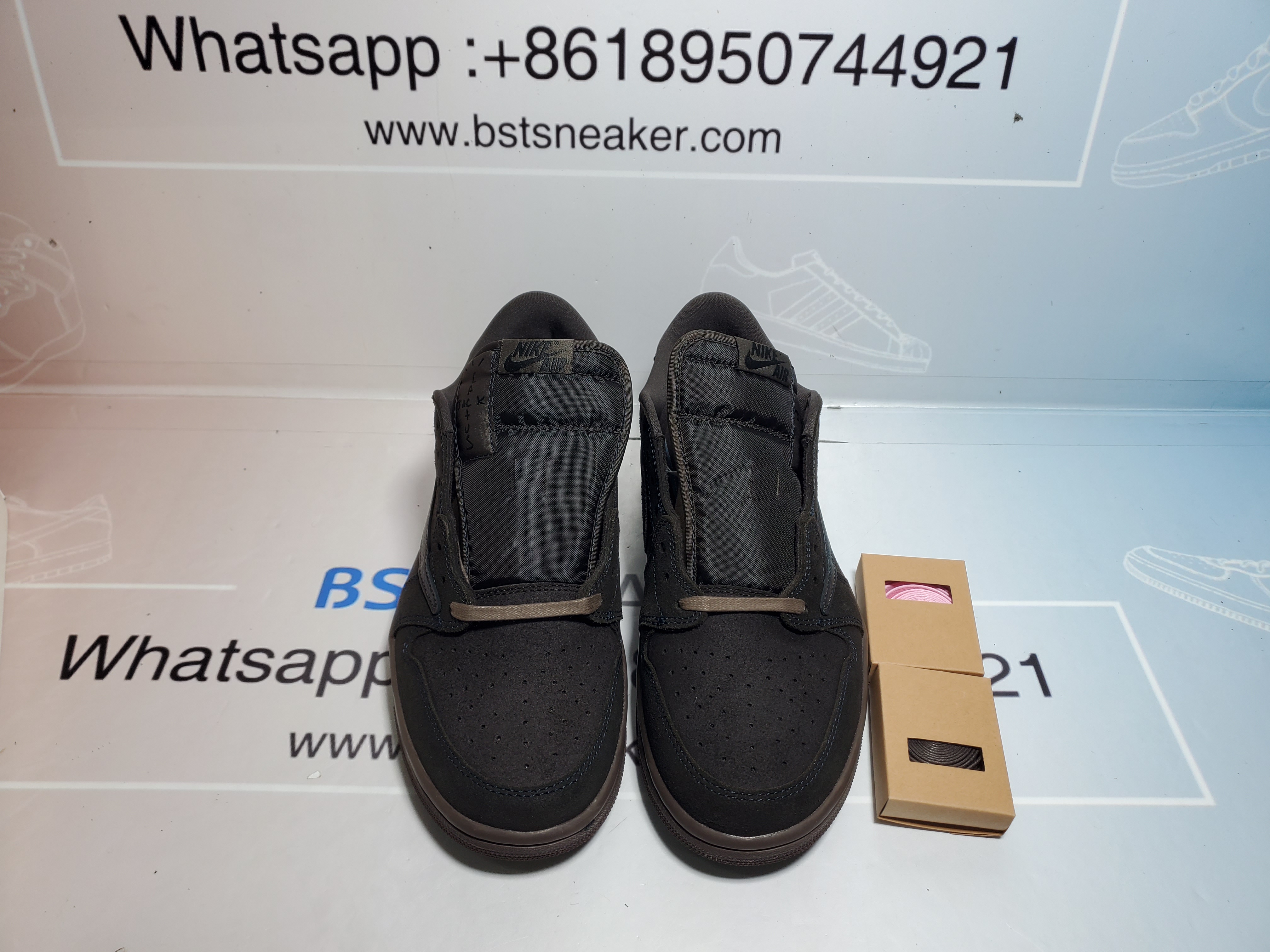 Bstsneaker-Air Jordan 1 Low OG SP Velvet Brown x Travis Scott DM7866-202 