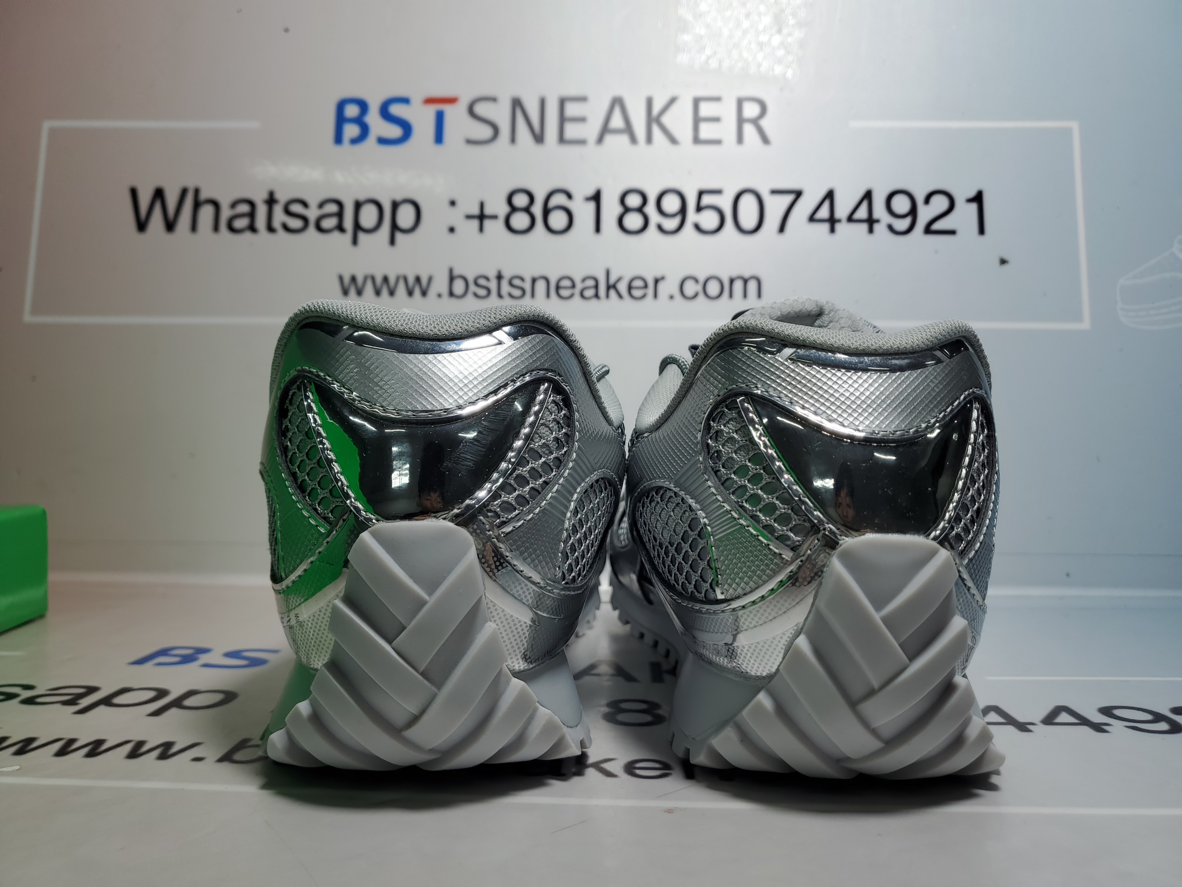 Bstsneaker-Bottega Veneta Orbit Silvery