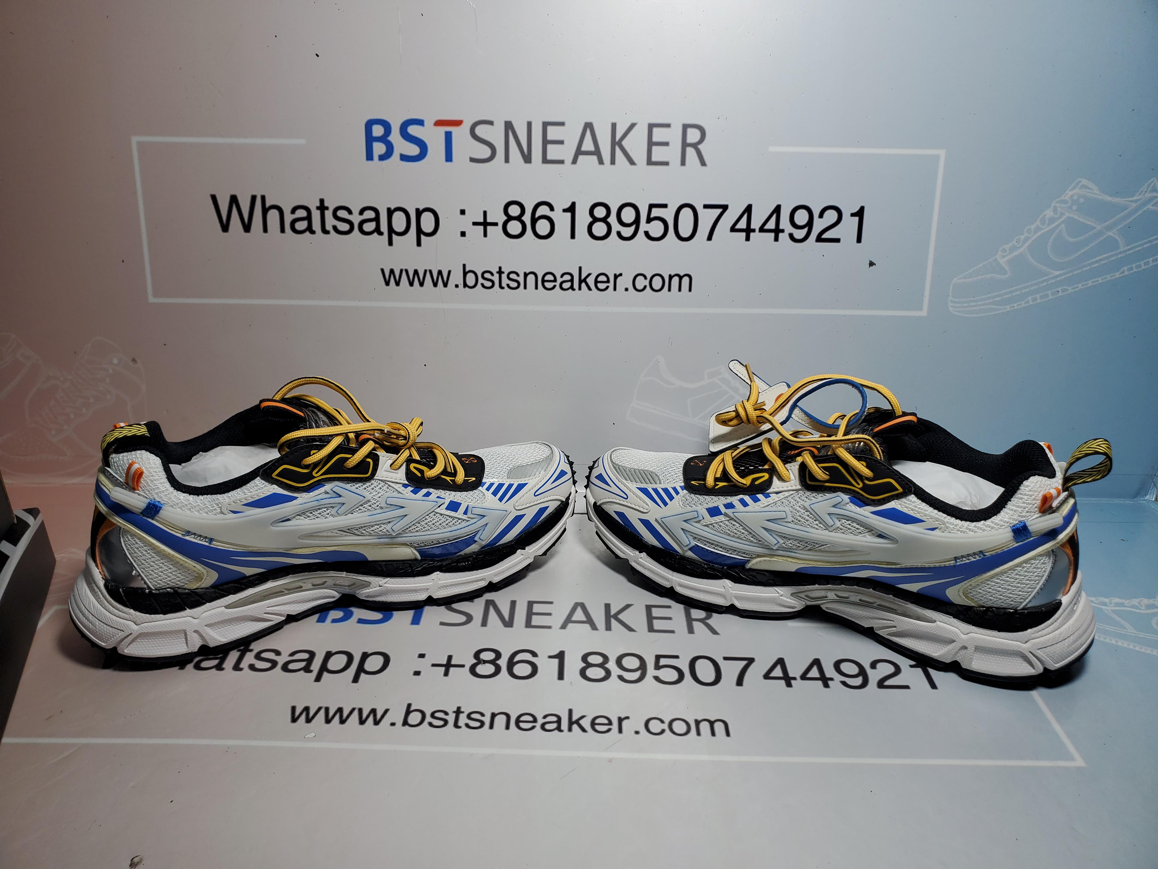 Bstsneaker-OFF WHITE Out Of Light Blue and White OIIA295F24 FAB00 20945