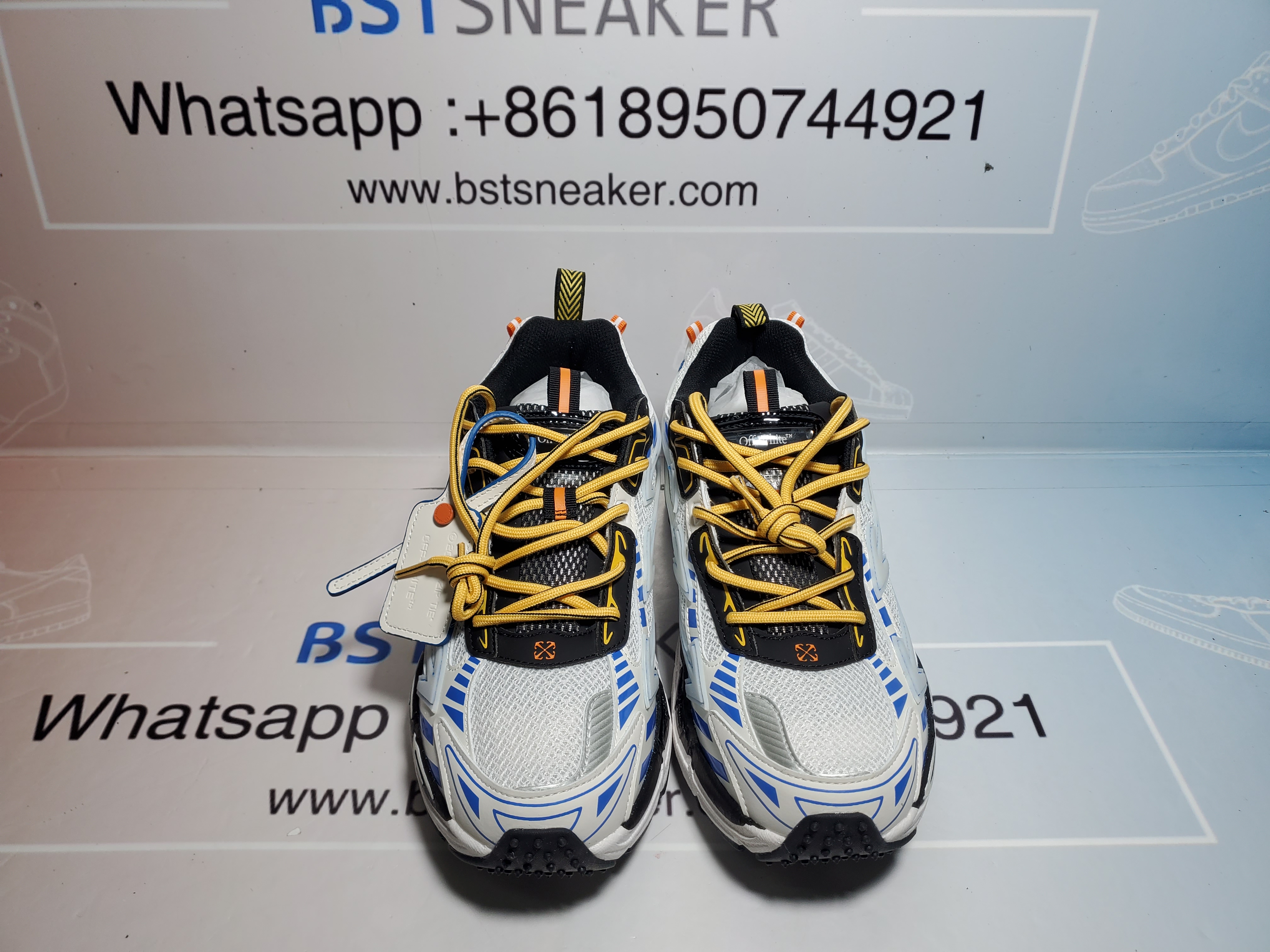 Bstsneaker-OFF WHITE Out Of Light Blue and White OIIA295F24 FAB00 20945