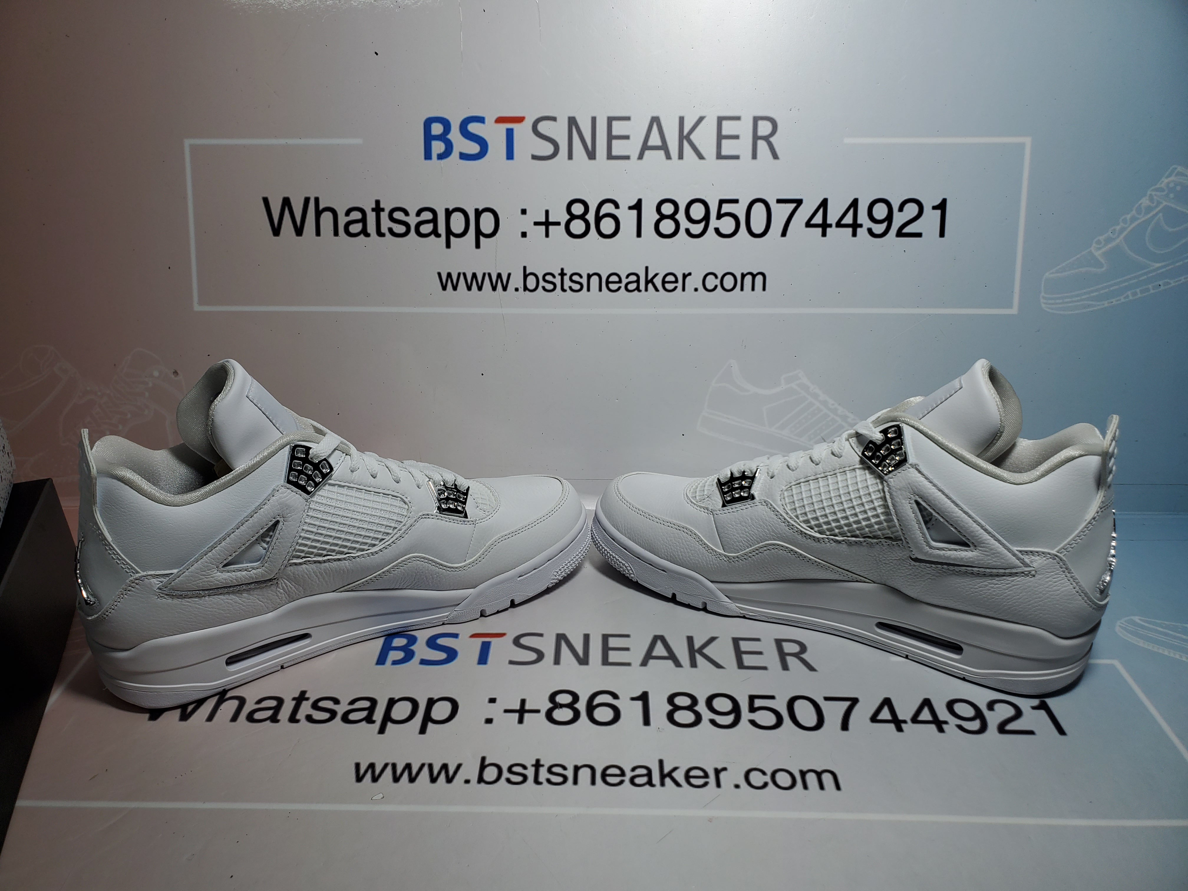 Bstsneaker- Air Jordan 4 Retro Pure Money (2017) 308497-100 