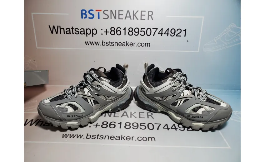 Bstsneaker- Balenciaga Tess S.Grey 555032 W1GB7 1214 (With Led)