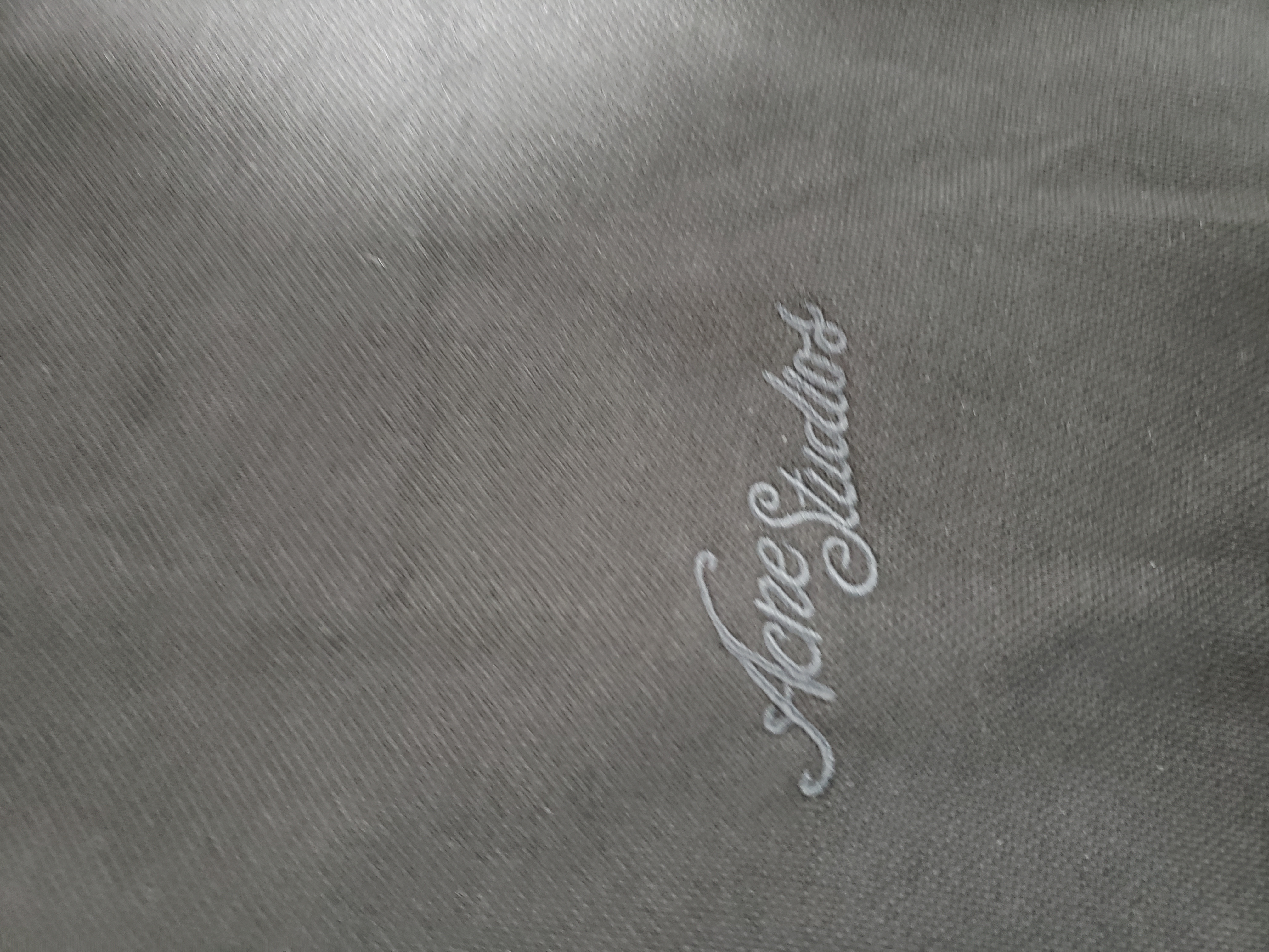 Bstsneaker-Acne Studios Logo Embroidered Cotton piqueT-Shirt 130 