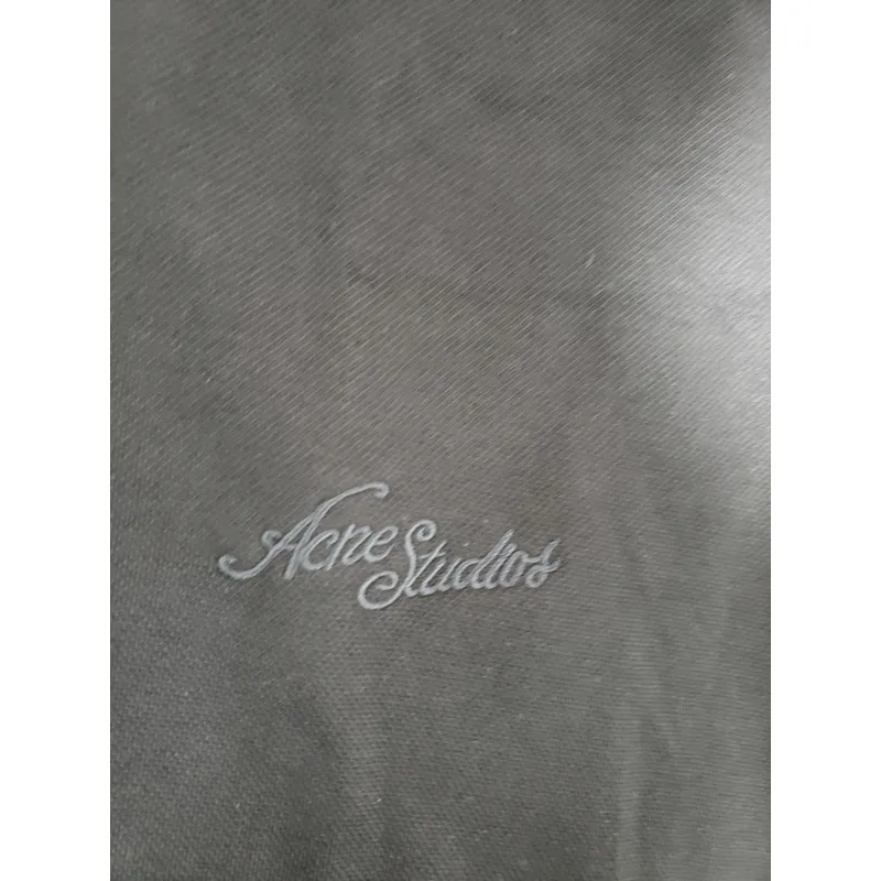 Bstsneaker-Acne Studios Logo Embroidered Cotton piqueT-Shirt 130 