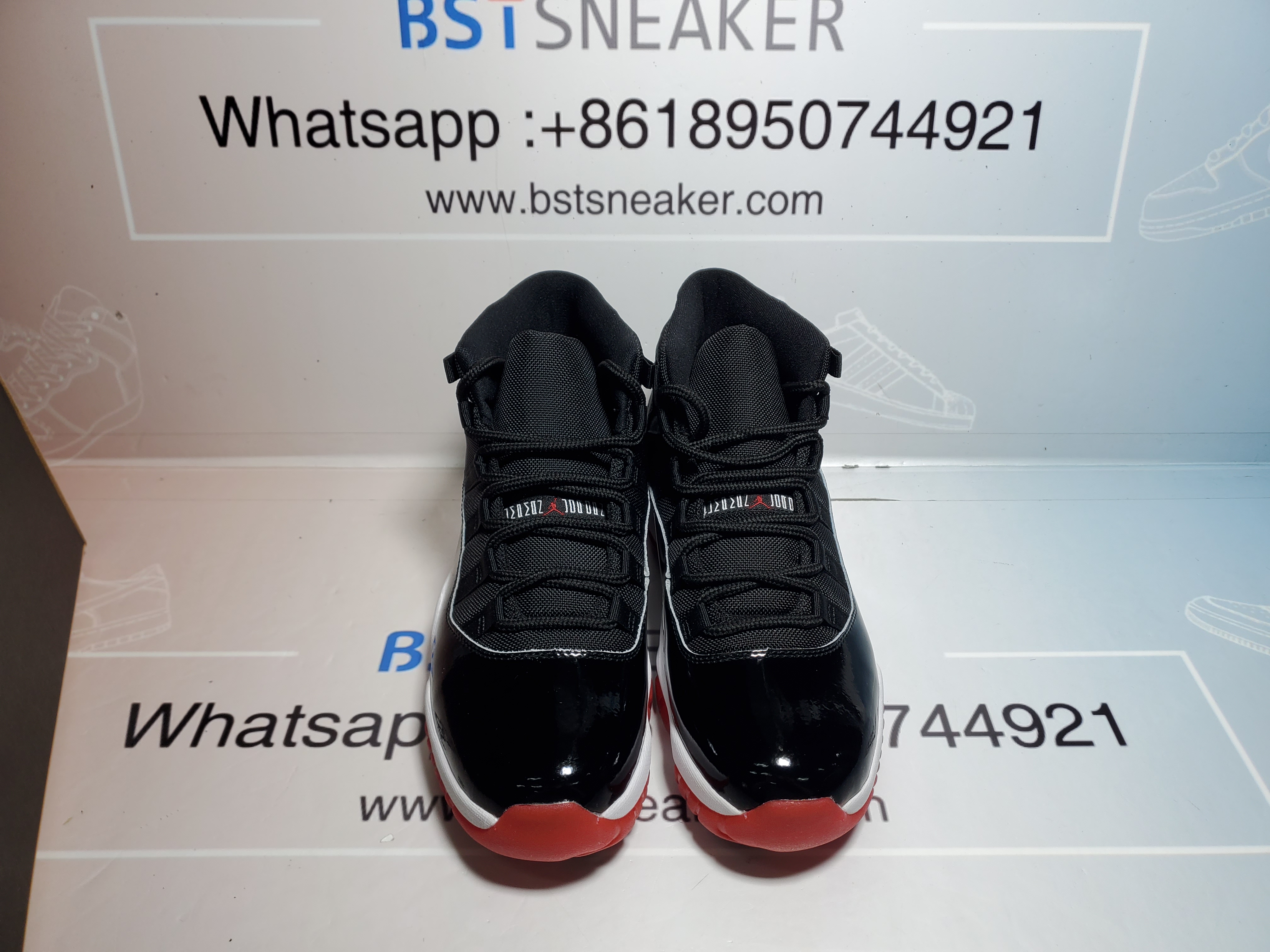 Bstsneaker-Air Jordan 11 Retro Playoffs Bred (2019) 378037-061
