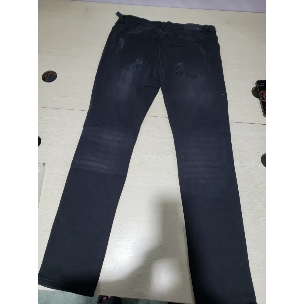 Bstsneaker-AMIRI pink ripped jeans 200