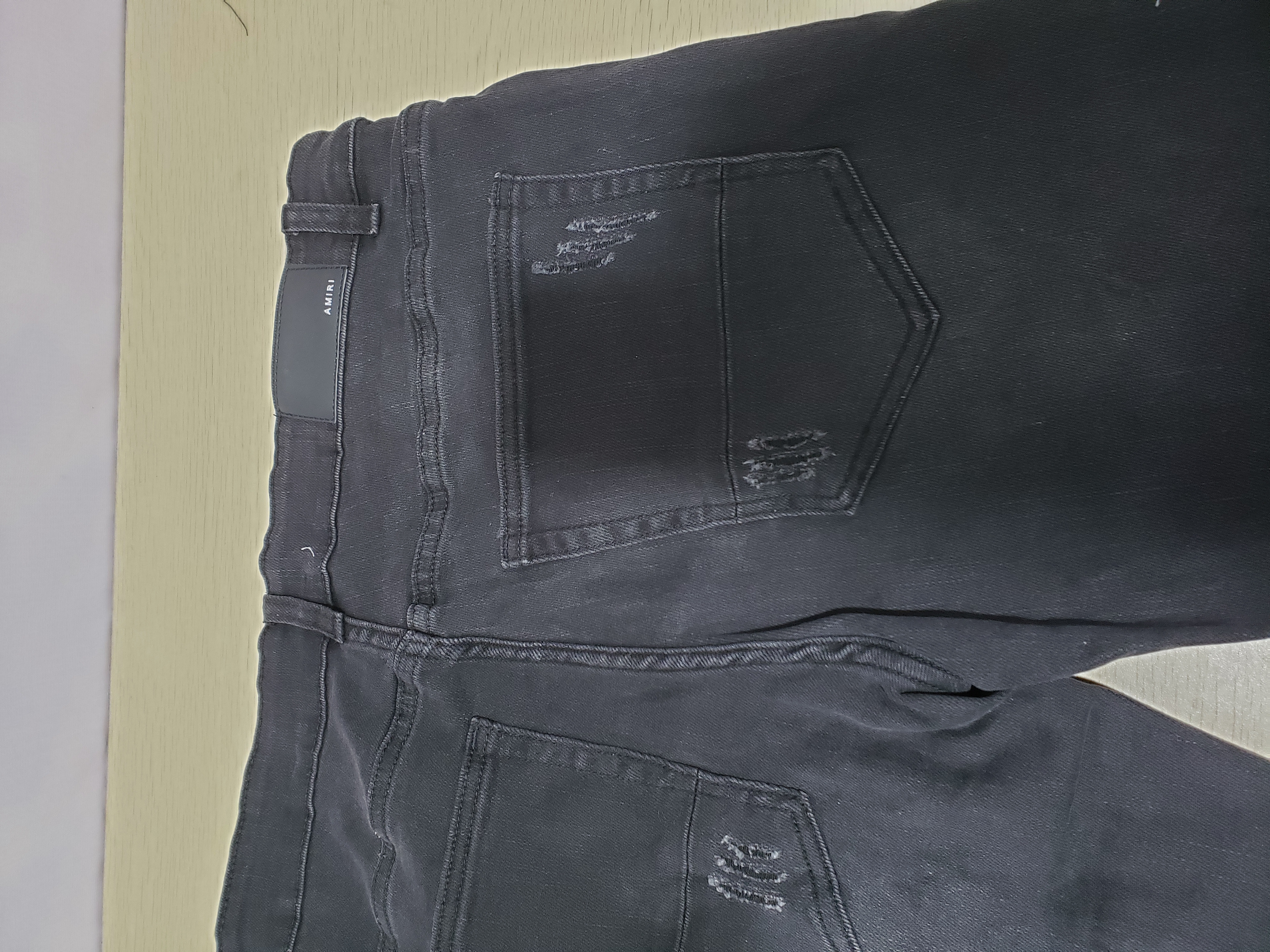 Bstsneaker-AMIRI pink ripped jeans 200