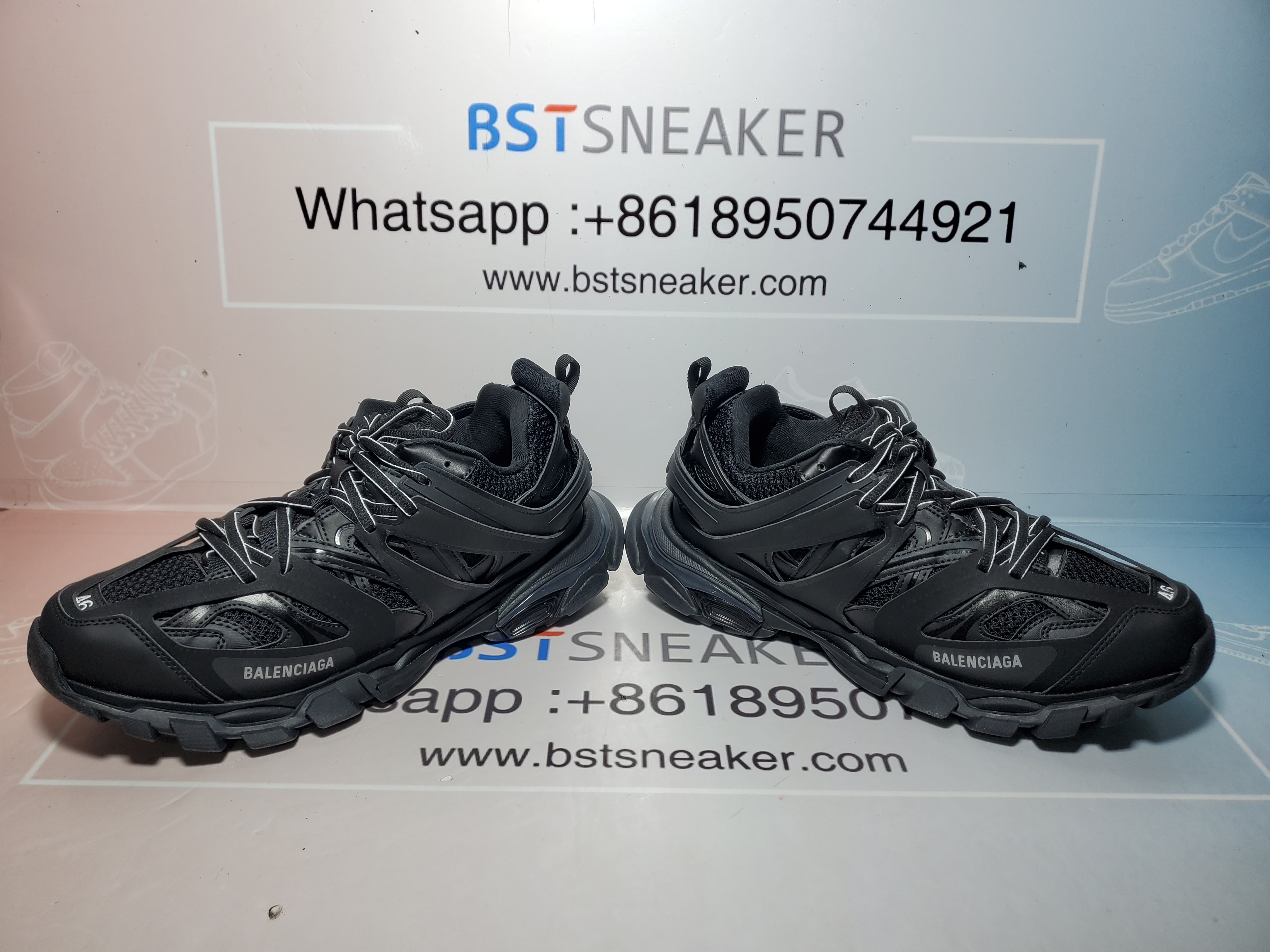 Bstsneaker-Balenciaga Tess S.Black 542436 W1GB1 1000 