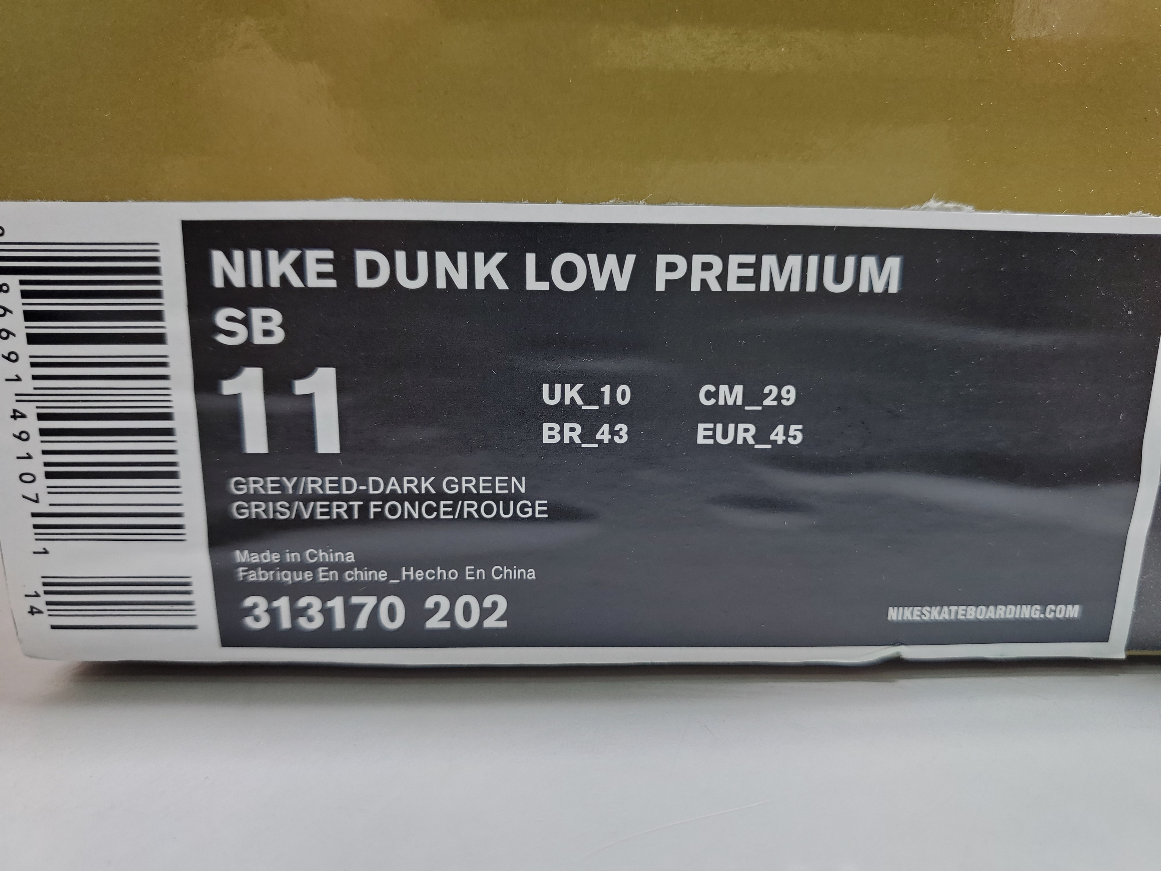 Bstsneaker-Nike SB Dunk Low Freddy Krueger 313170-202