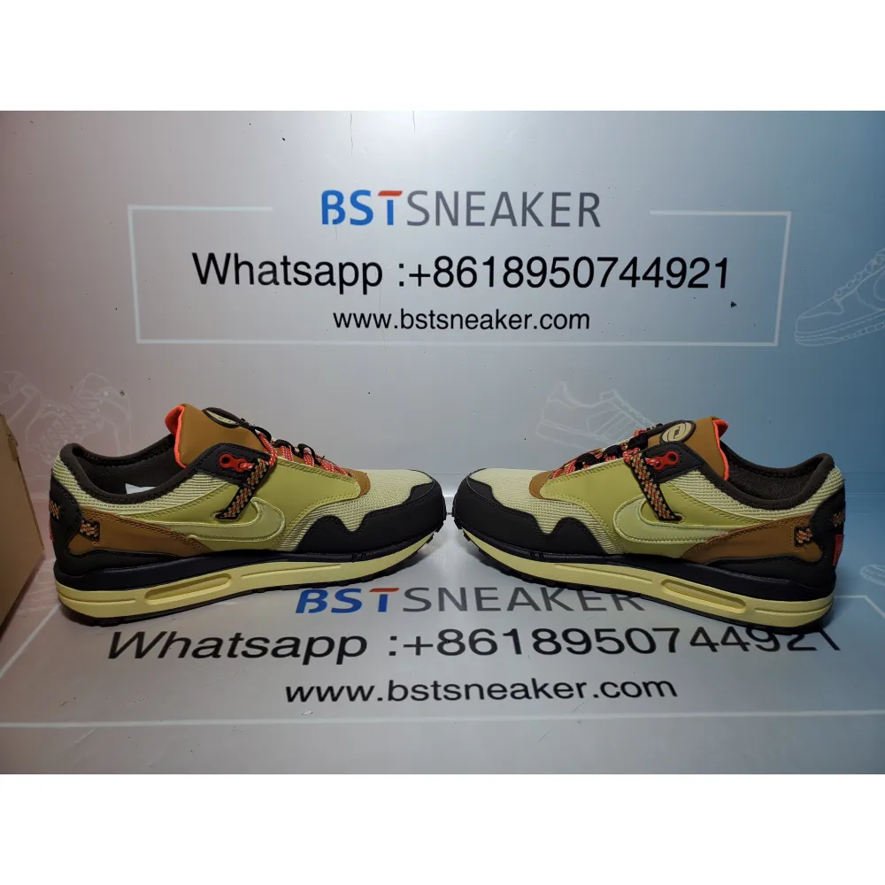 Bstsneaker-Travis Scott x Nike Air Max 1 Baroque Brown DO9392-200 