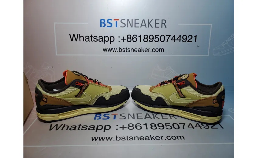 Bstsneaker-Travis Scott x Nike Air Max 1 Baroque Brown DO9392-200 