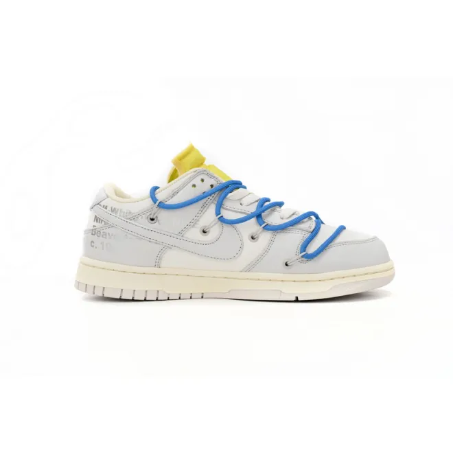 Bstsneaker- OFF WHITE x Nike Dunk SB Low The 50 NO.10 DM1602-112 