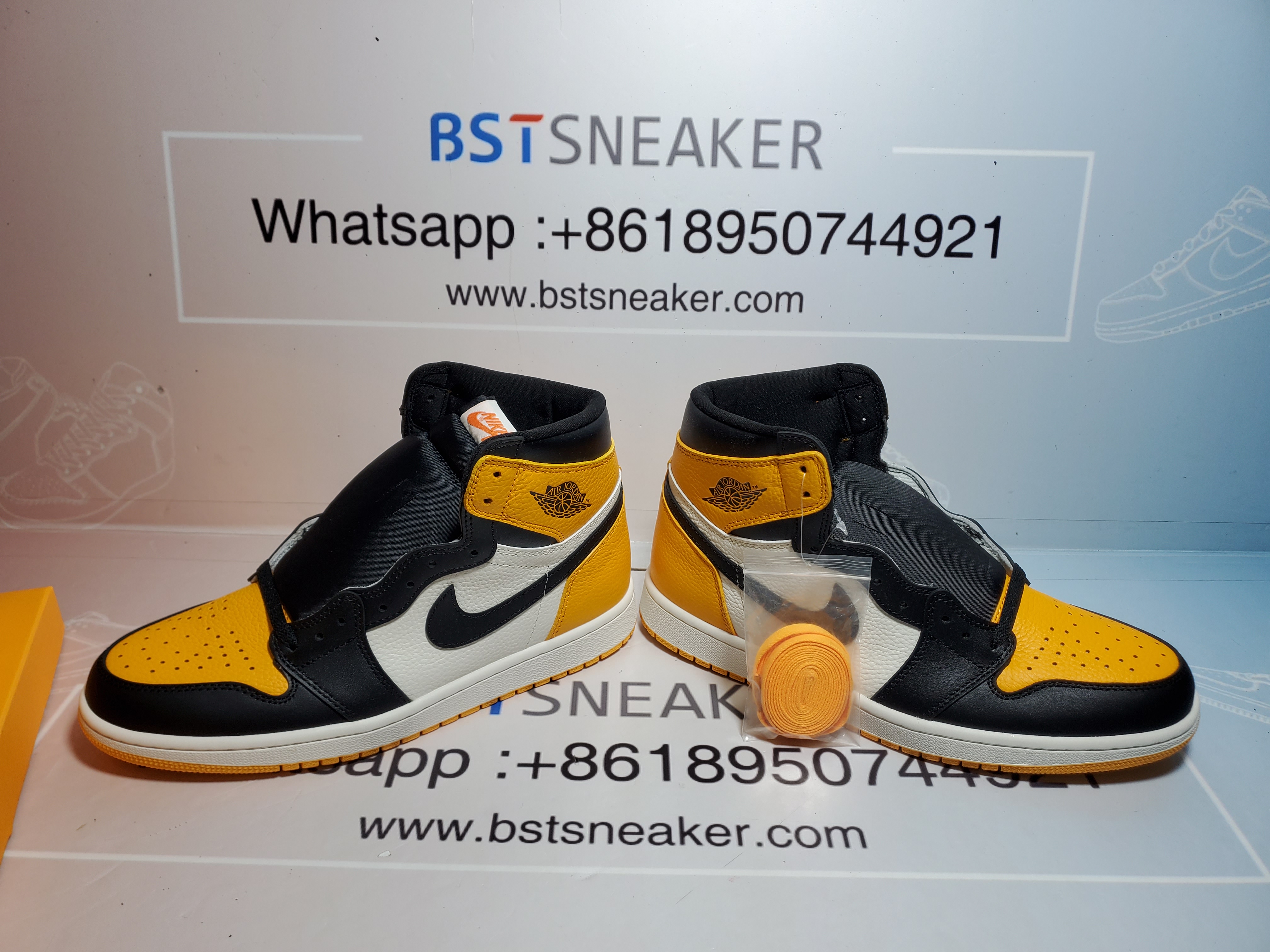 Bstsneaker-Air Jordan 1 Retro High OG Taxi 555088-711 