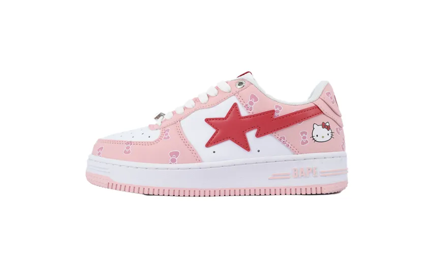 Bstsneaker-Bapesta A Bathing Ape Bape Sta Low Cartoon 1H73-191-913
