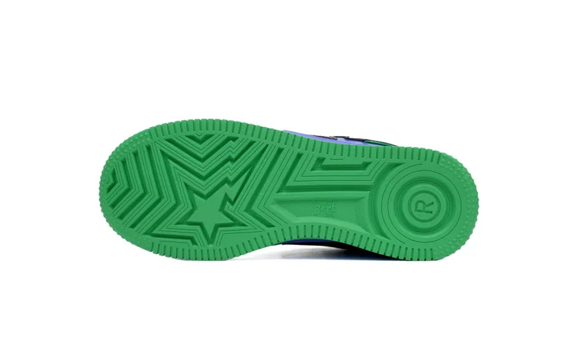Bstsneaker-Bapesta A Bathing Ape Bape Sta Low The Hulk 1I73-291-904 
