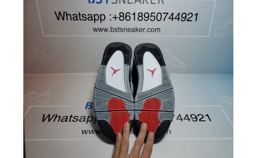 Bstsneaker- Air Jordan 4 Retro Black Canvas DH7138-006  