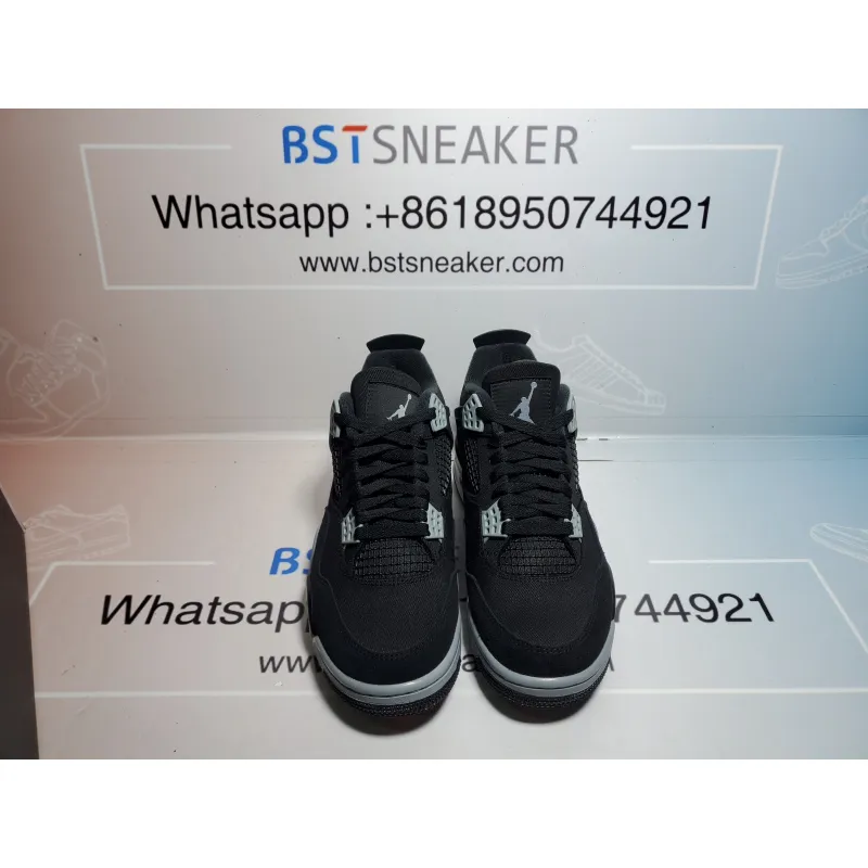 Bstsneaker- Air Jordan 4 Retro Black Canvas DH7138-006  