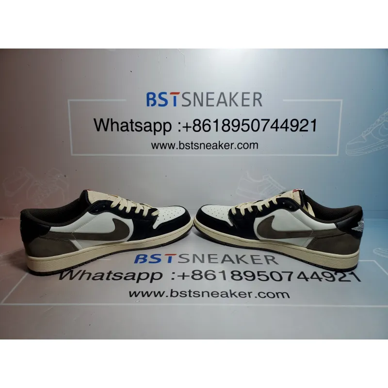 Bstsneaker- Travis Scott x Air Jordan 1 Low Dark Mocha CQ4277-105 