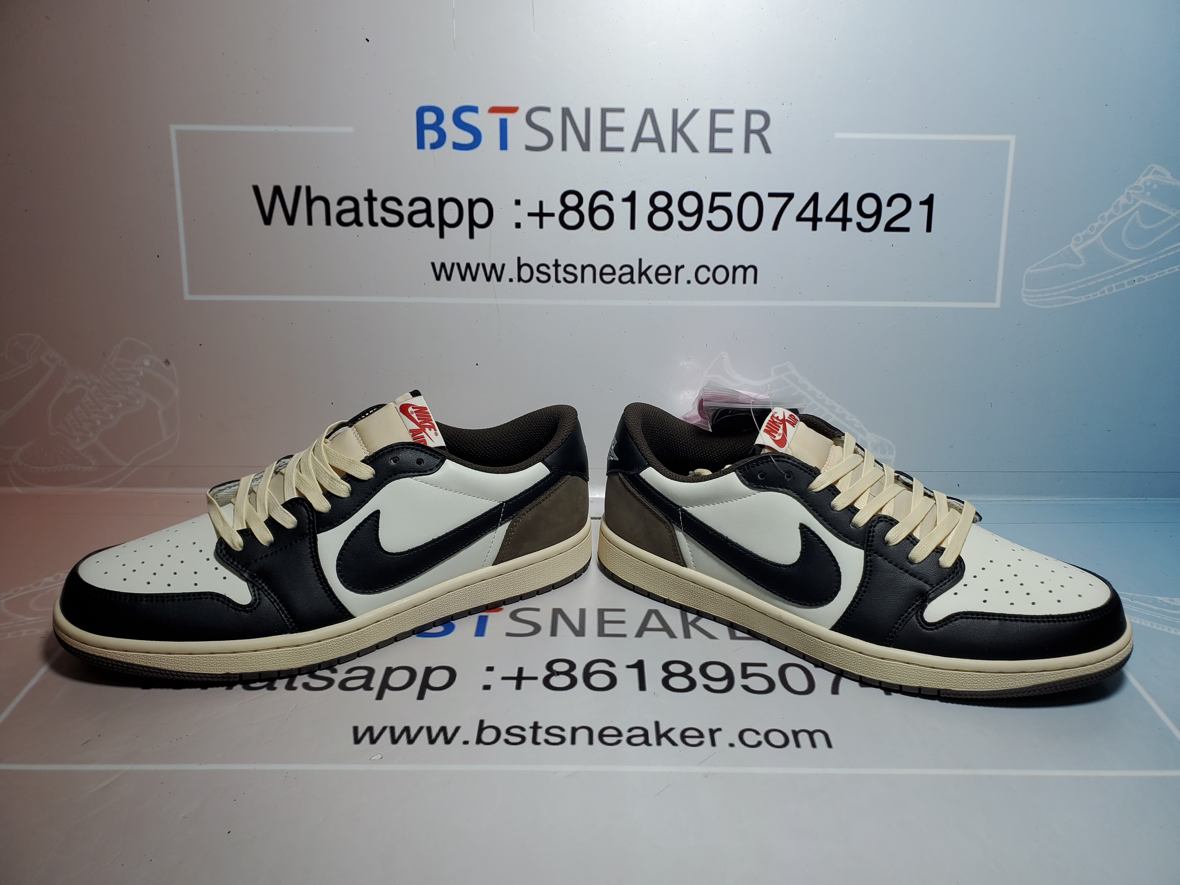 Bstsneaker- Travis Scott x Air Jordan 1 Low Dark Mocha CQ4277-105 