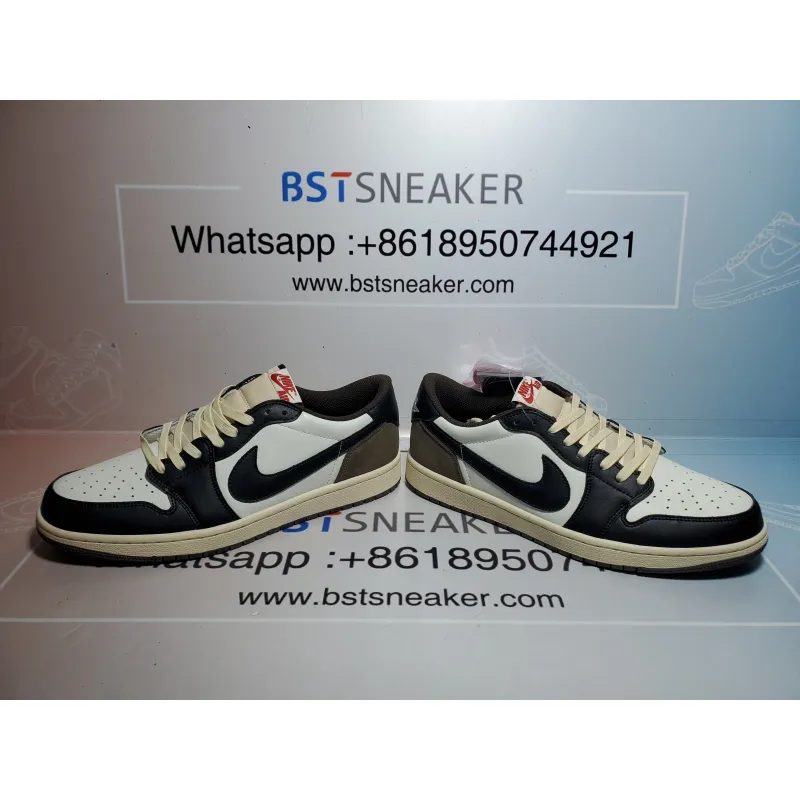 Bstsneaker- Travis Scott x Air Jordan 1 Low Dark Mocha CQ4277-105 