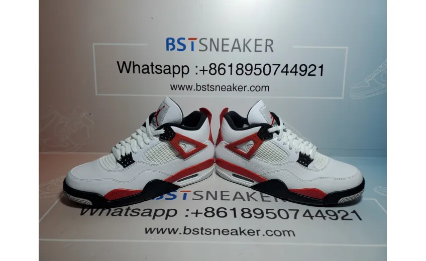Bstsneaker-Air Jordan 4 Retro Red Cement DH6927-161