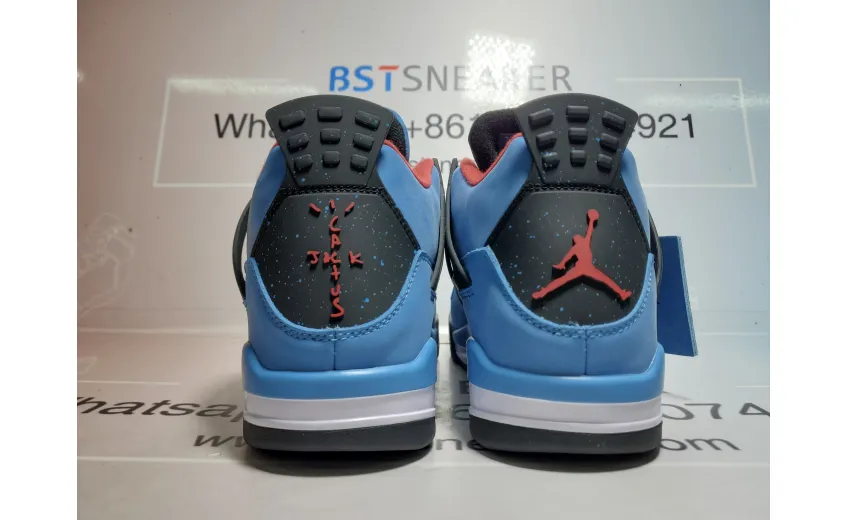 Bstsneaker-Air Jordan 4 Retro Travis Scott Cactus Jack 308497-406