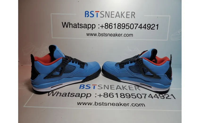 Bstsneaker-Air Jordan 4 Retro Travis Scott Cactus Jack 308497-406
