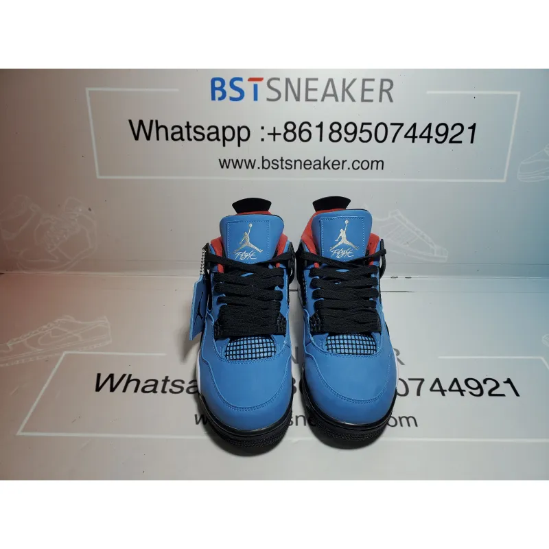Bstsneaker-Air Jordan 4 Retro Travis Scott Cactus Jack 308497-406