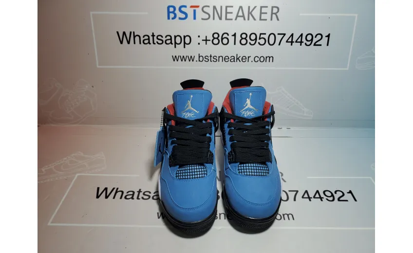 Bstsneaker-Air Jordan 4 Retro Travis Scott Cactus Jack 308497-406