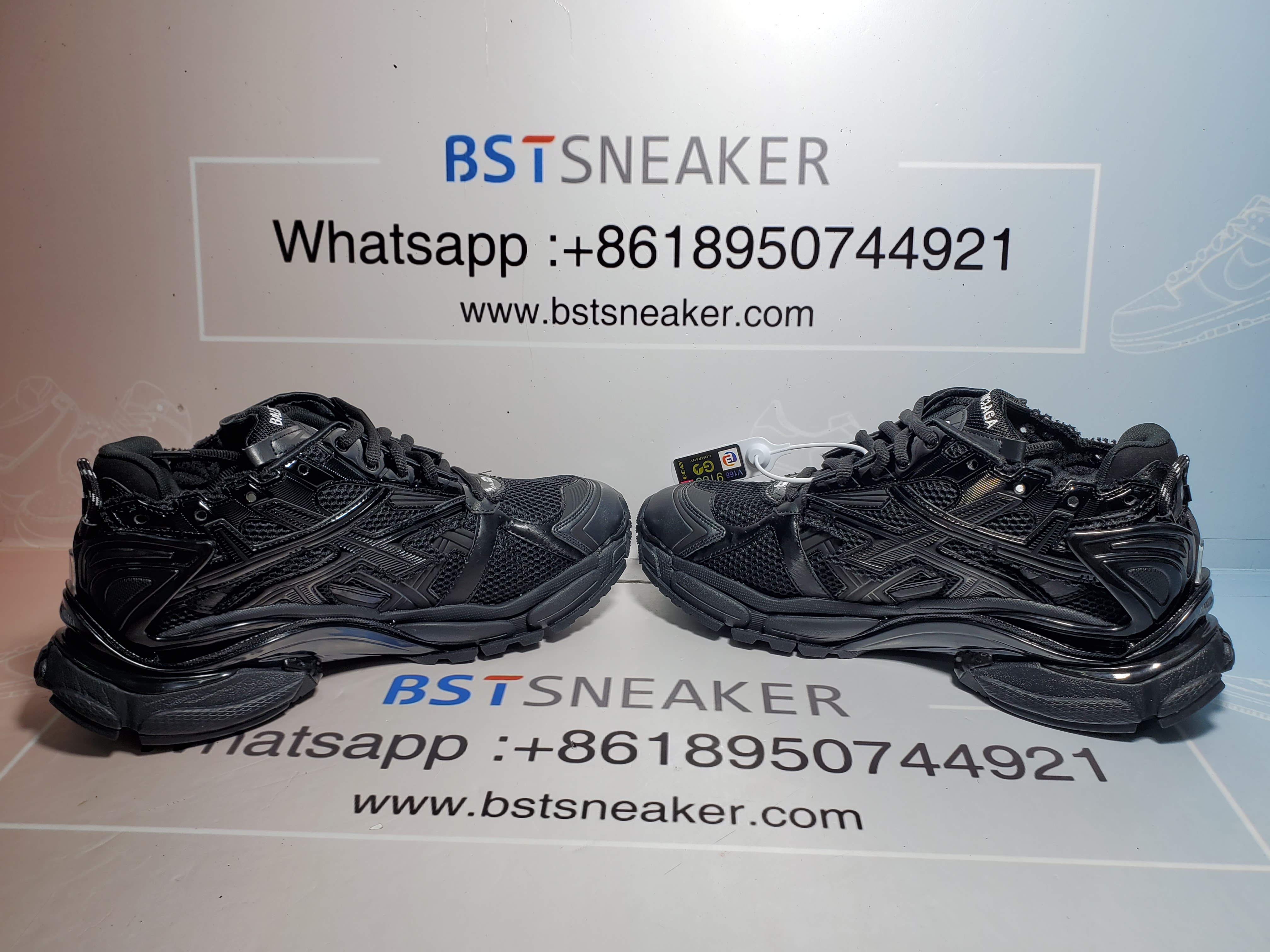 Bstsneaker-Balenciaga Runner Matte Black 2.0