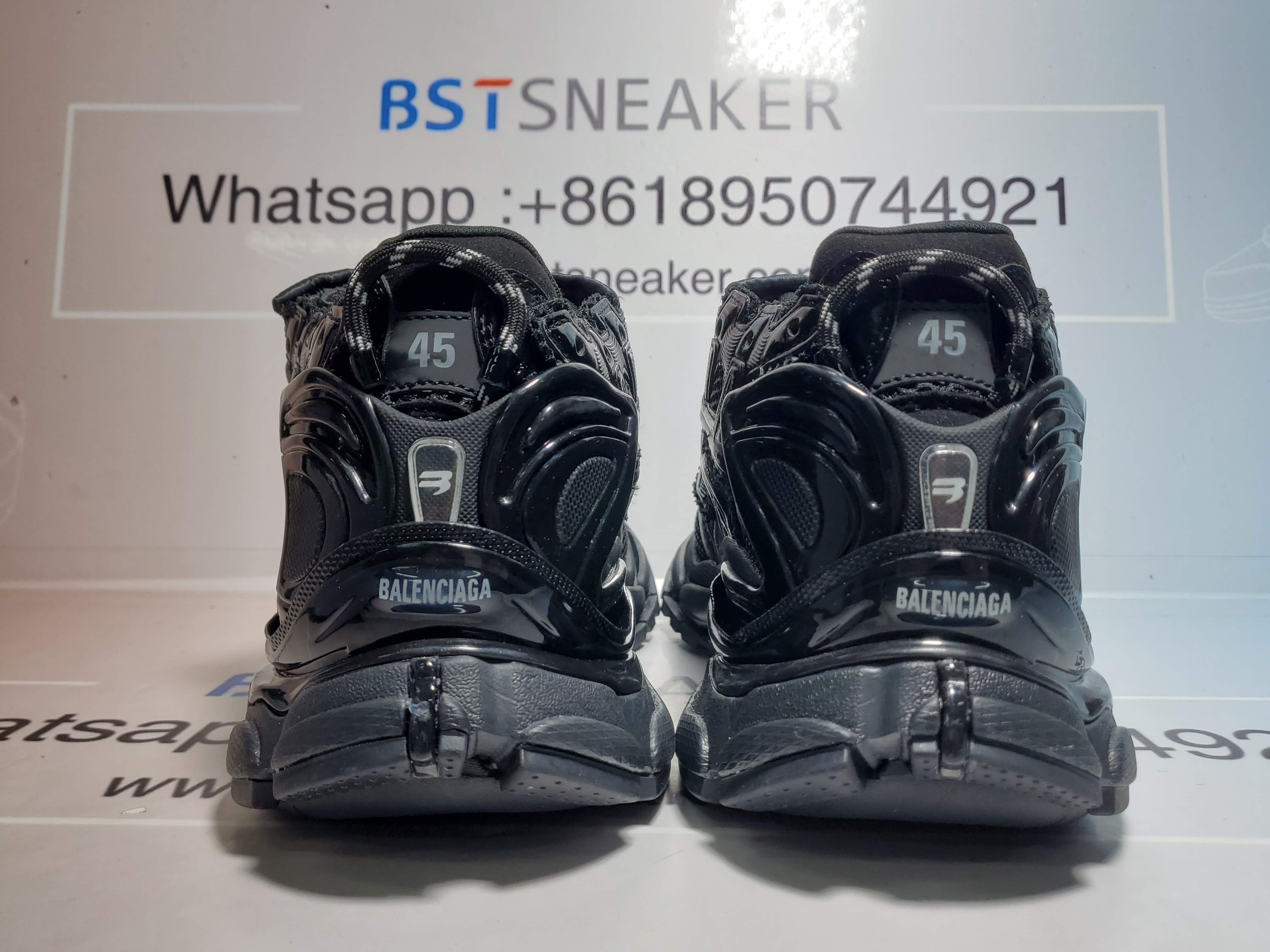 Bstsneaker-Balenciaga Runner Matte Black 2.0