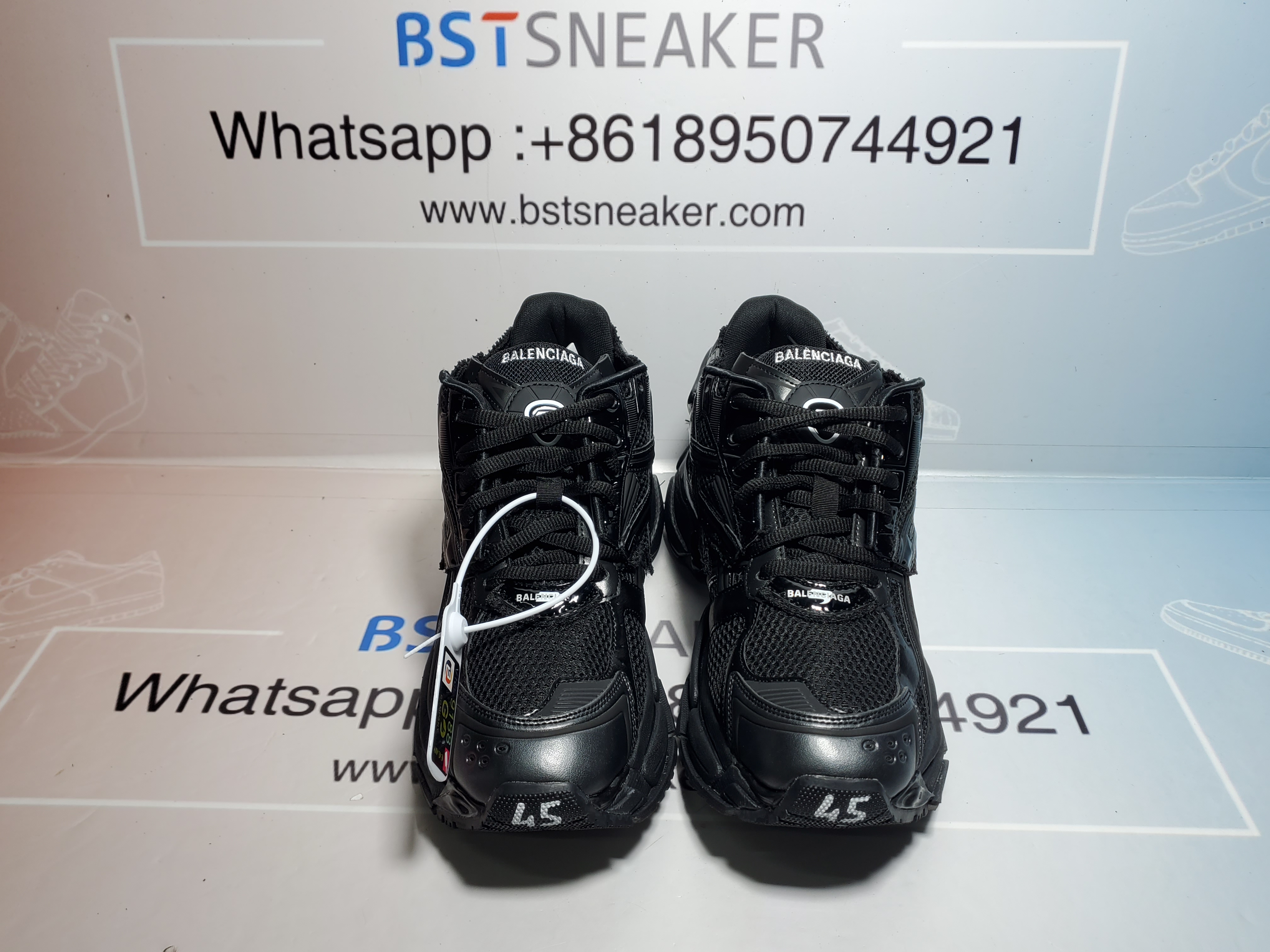 Bstsneaker-Balenciaga Runner Matte Black 2.0