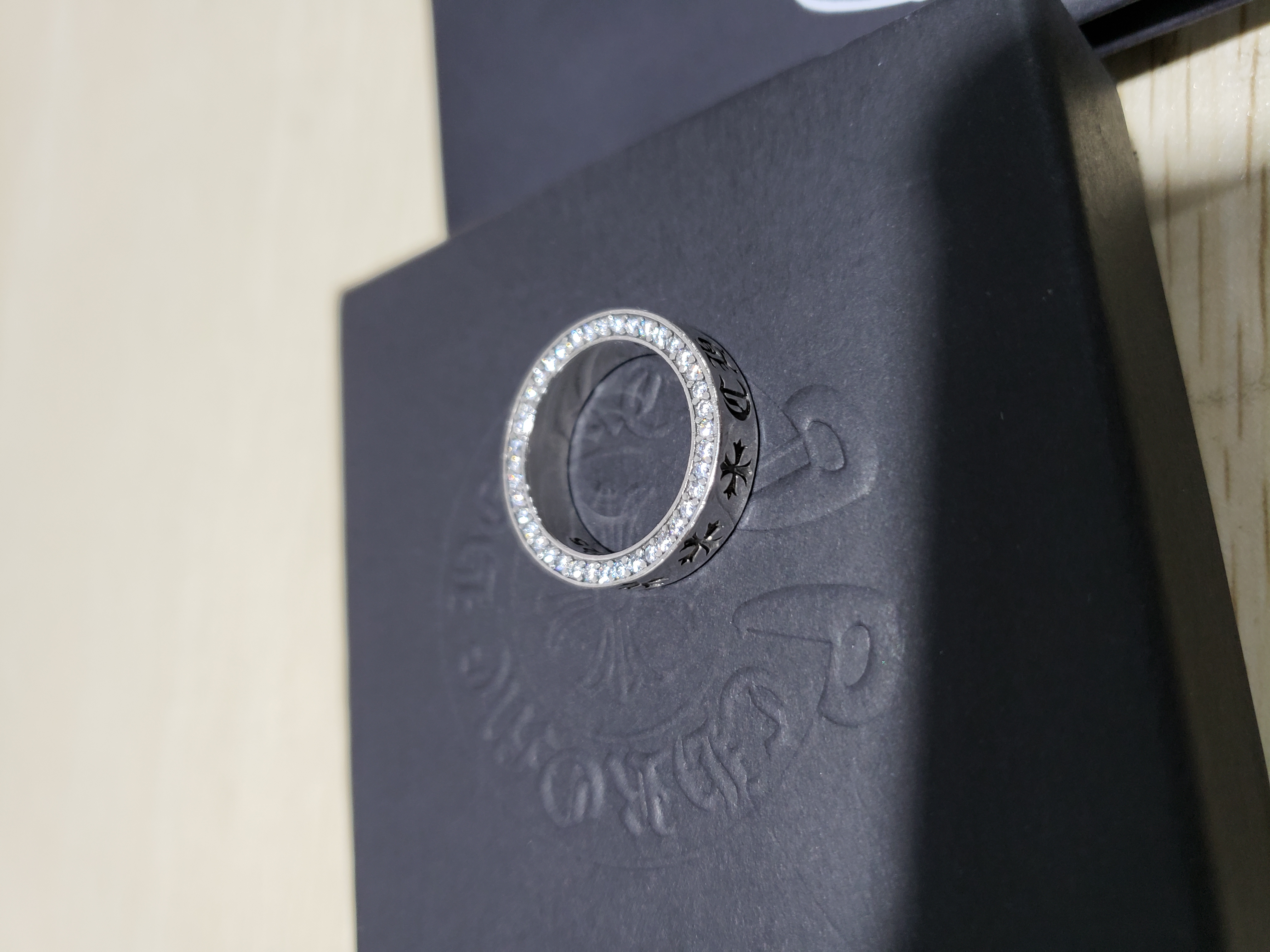 Bstsneaker-Chrome Hearts Diamond Eternity Ring 140